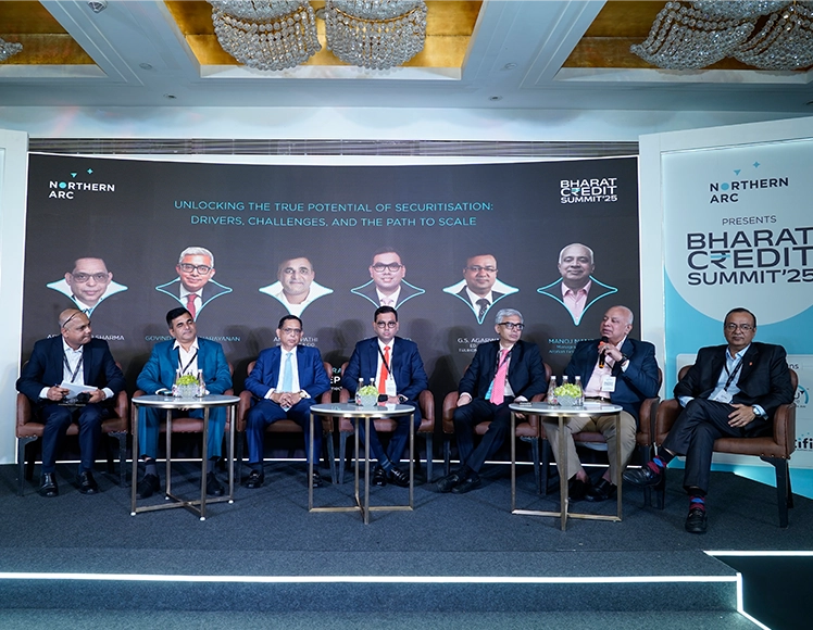 Panel discussion at the Bharat Credit Summit 2025